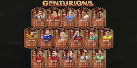 centurions fifa 23|FIFA 23: FUT Centurions Team 1, Team 2 And。